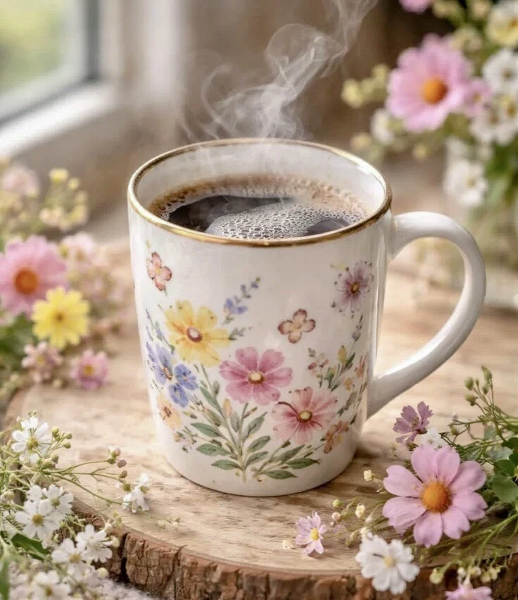 С добрым утром! 🍃🌸🍃
Пусть день начнётся с чего-то очень своего — с любимой мелодии, глотка аромат