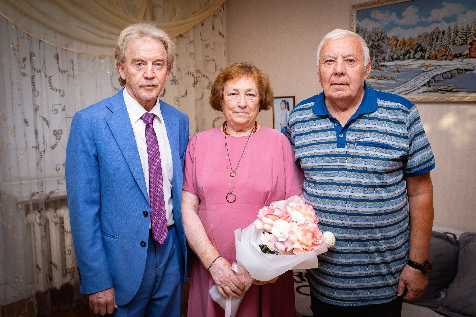 «С золотой свадьбой!»: семья Егоровых празднует 50 лет совместной жизни
