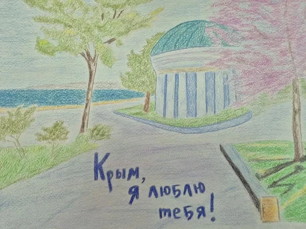 Крымская весна в творчестве детей   В рамках недели искусства и технологии ученики гимназии  выполни