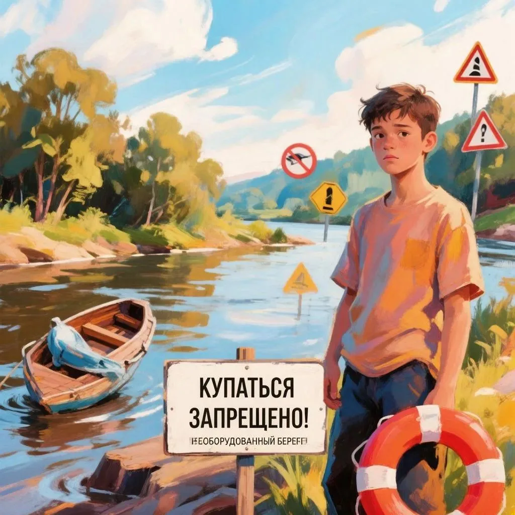 🌊 Безопасность на воде: запомни на лето! 🌊Ты хочешь классно провести время у воды, а ...