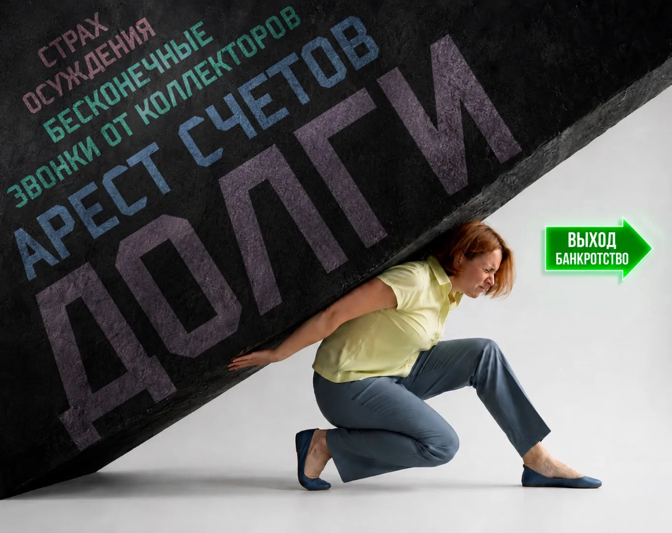 Люди готовы терпеть коллекторов годами, но боятся банкротства. Почему?