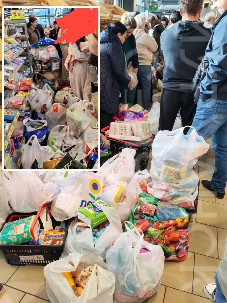 Мурманчане устроили ажиотаж в закрывающейся «Пятёрочке»