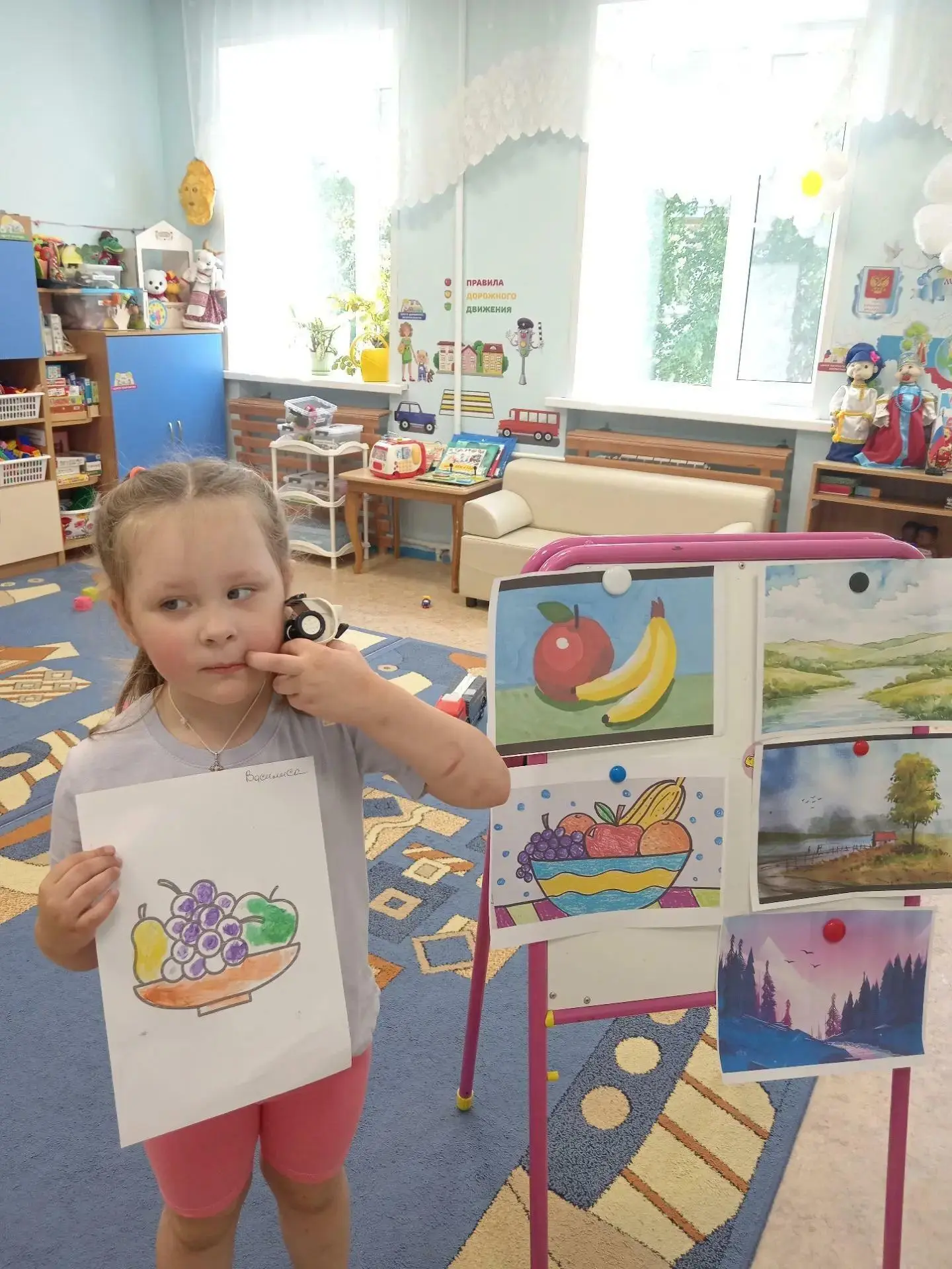 В группе "Солнышки"🌞🌞🌞 ребята познакомились с жанром изобразительного искусства – натюрморт.  😊
