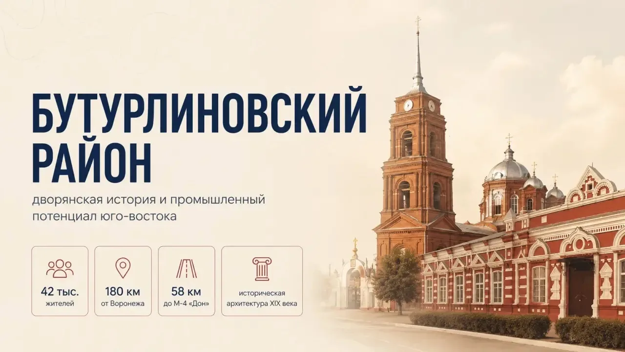 Бутурлиновский район: дворянская история и промышленный потенциал юго-востока

Бутурлиновский район 