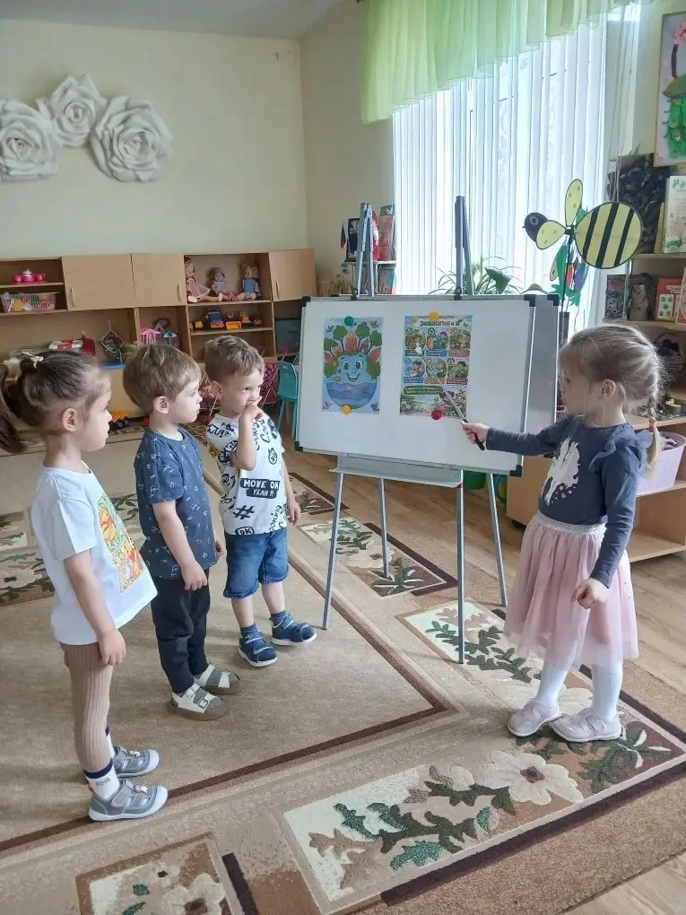 Сегодня во 2младшей группе филиала 2  прошло увлекательное занятие  по экологии, ☘️🥀🌳...
