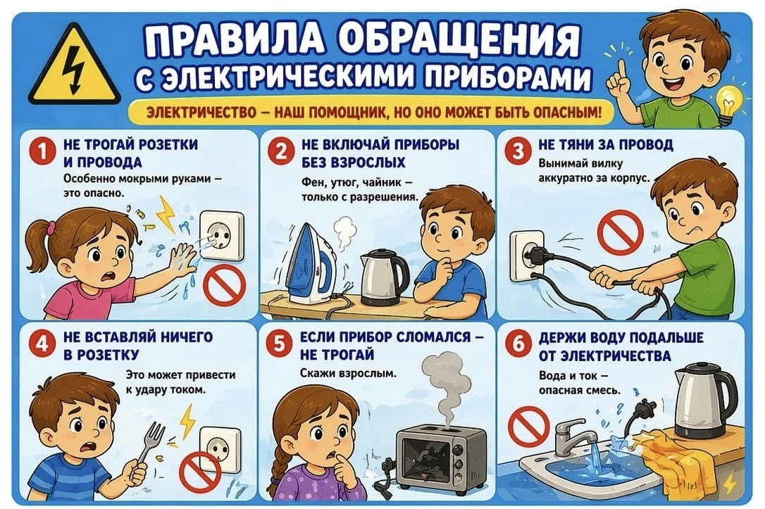 ⚡ Осторожно, электричество! ⚡