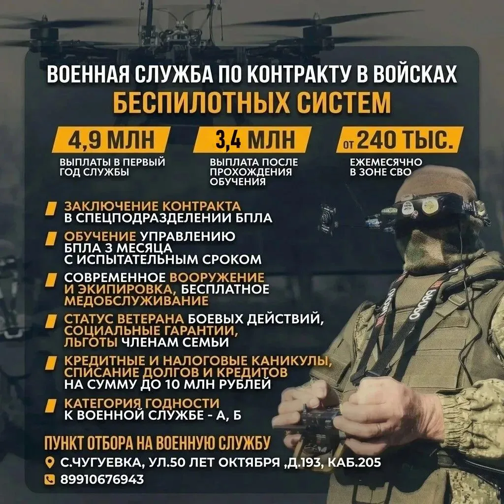 🇷🇺 Борись за будущее новым методом: присоединяйся к войскам беспилотных систем России