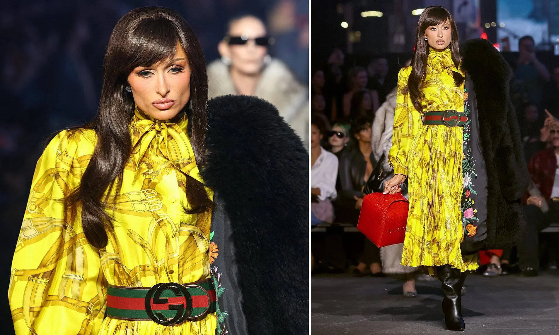 🤩 Сегодня мы повторяем образ с показа Gucci Cruise 2027, который эффектно представила ...