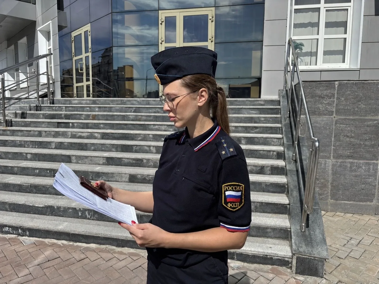 Безопасный маршрут в школу обеспечили судебные приставы
