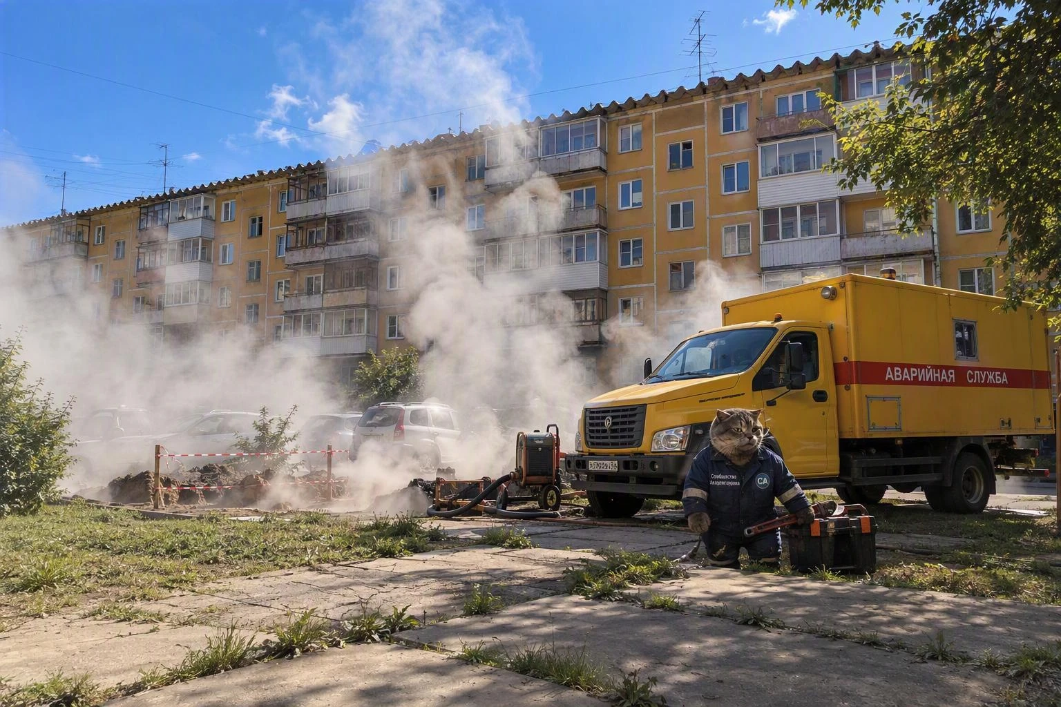 В Академгородке продолжаются отключения горячей воды и отопления