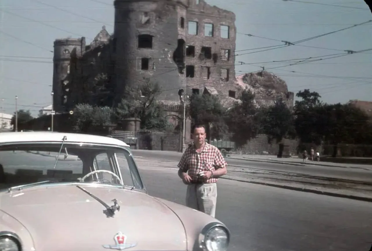 На улице в Калининграде, 1950-е