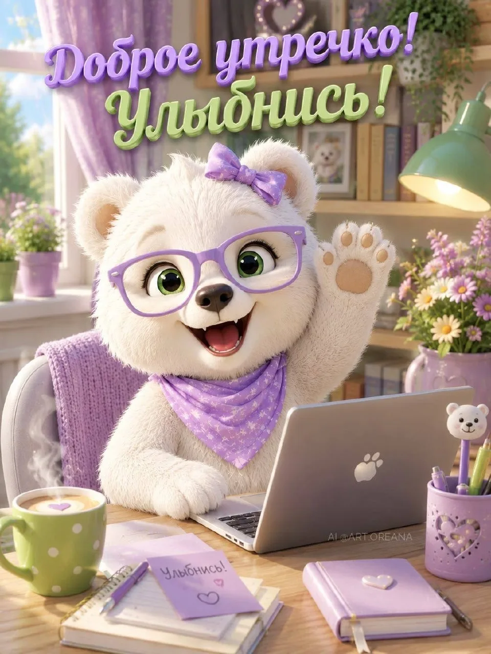 🌷 Открытки подписаться 👈