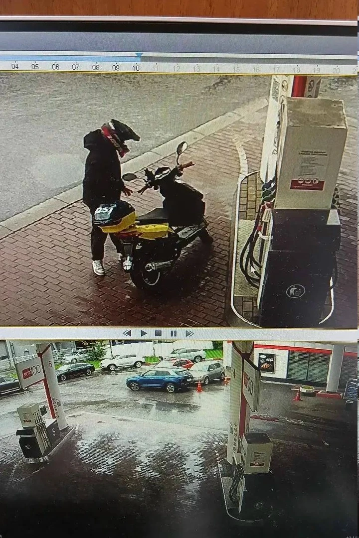 ⛽ На АЗС на Маршала Жукова вновь заметили любителя бесплатного бензина