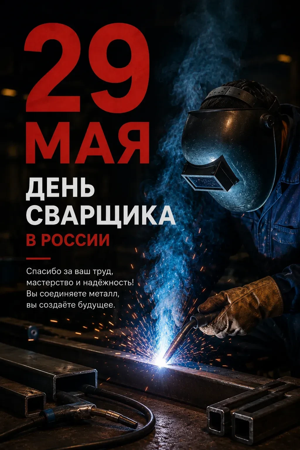 День сварщика 🔥Поздравляем наших сварщиков с профессиональным праздником!
Ваш труд требует мастерст