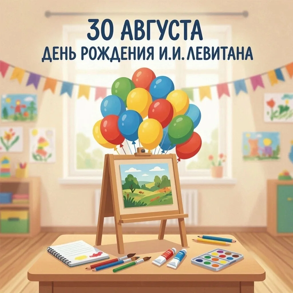 Знакомство дошкольников с творчеством Исаака Ильича Левитана — отличный способ привить ...
