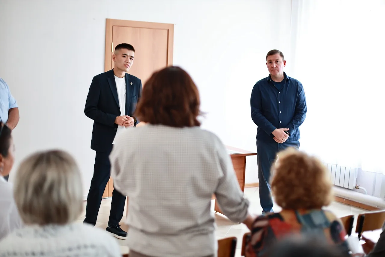 День муниципалитета в Чойском районе начали с села Паспаул.