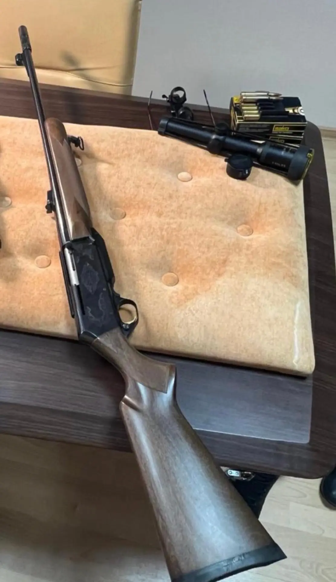 Продам Карабин Browning BAR II Safari, 338 WinMag
В комплекте чехол , ремень , бонусы . 
Ценна 30000