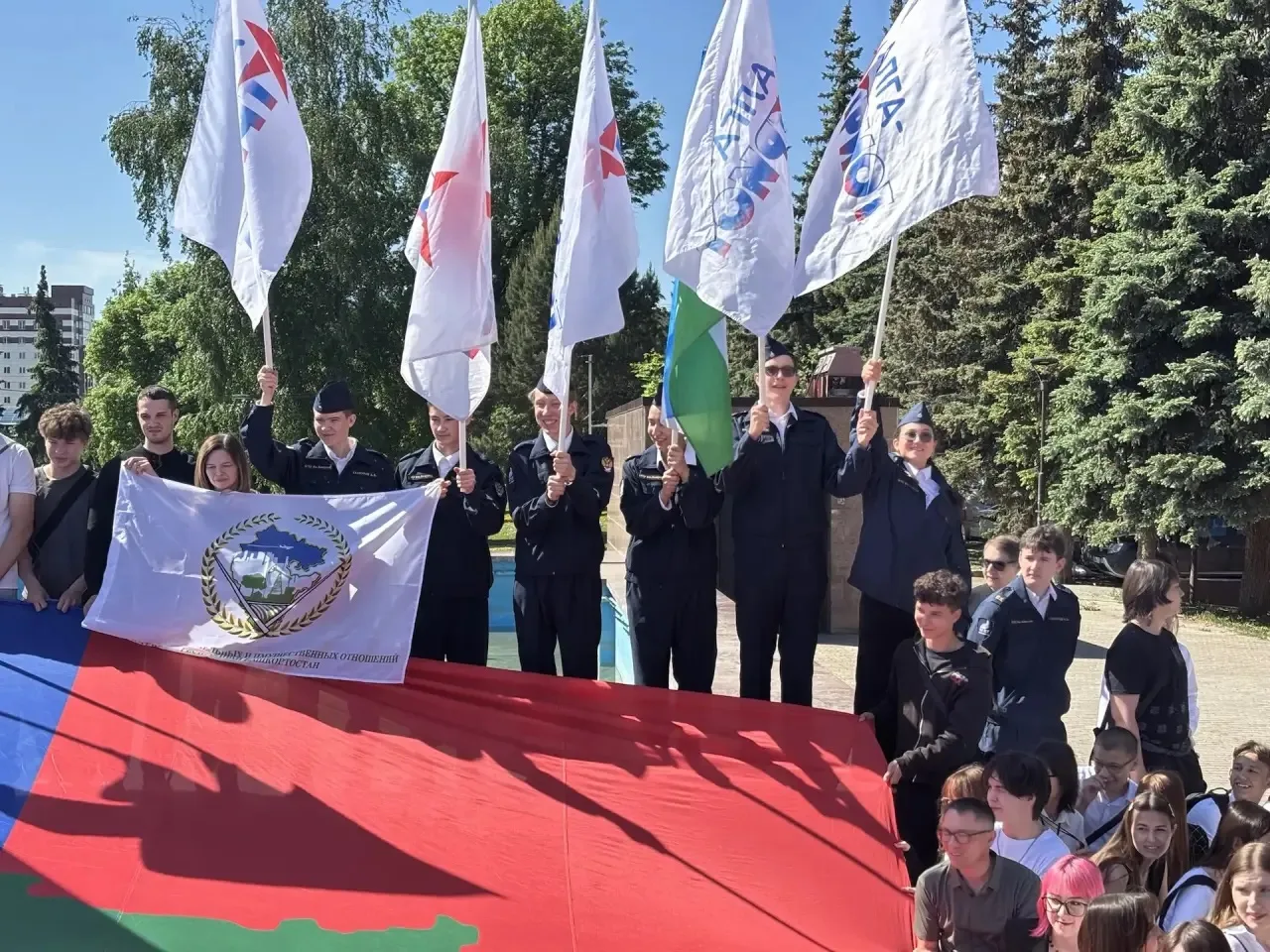 Студенты Института физической культуры и здоровья человека, а также представители клуба...