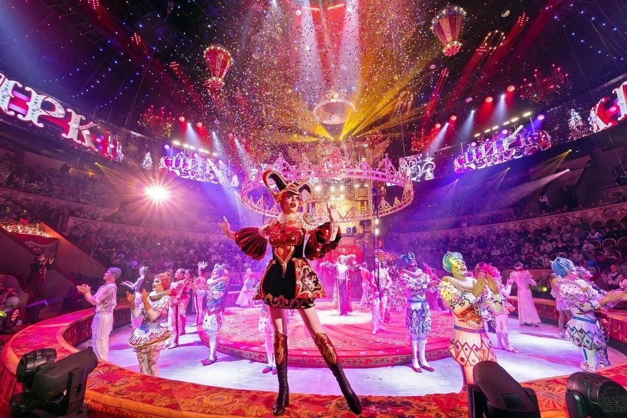 Зрелищное шоу «Королевский цирк» (0+) 🎪

🗓 по расписанию
📍 Большой государственный цирк 

📎 от 1