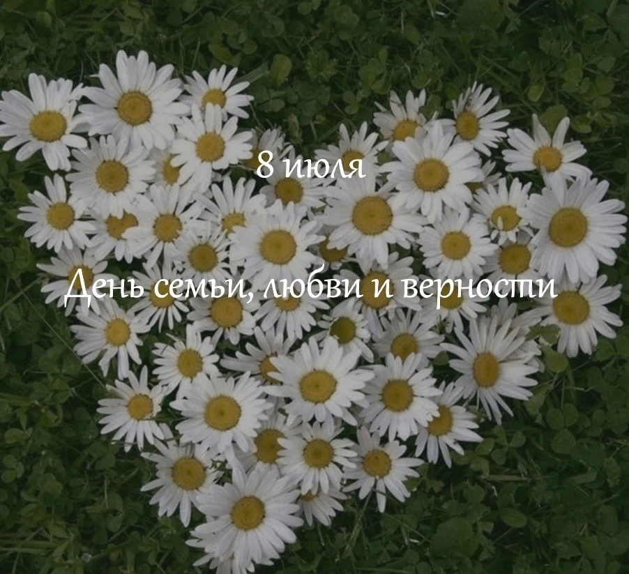 Поздравляем вас с замечательным праздником - Днем семьи, любви и
верности! 
Семья - важнейшая ценнос