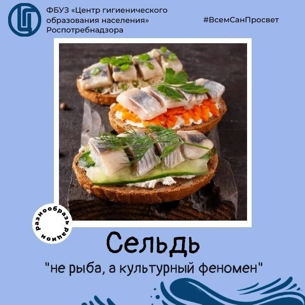 📍Разнообразь рацион. Выбери сельдь!

Сельдь — это не просто рыба, а настоящий культурный феномен, к