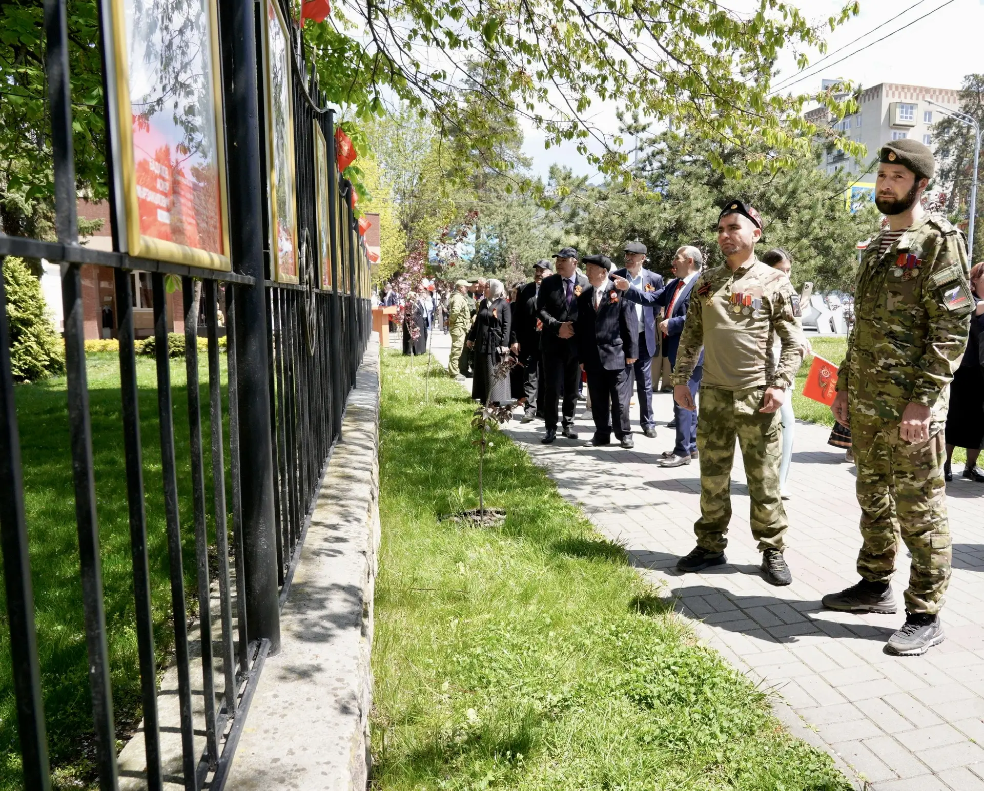Экспозиция «Такой огонь Победы зажег мой университет» стала не только символом самоотверженности, па