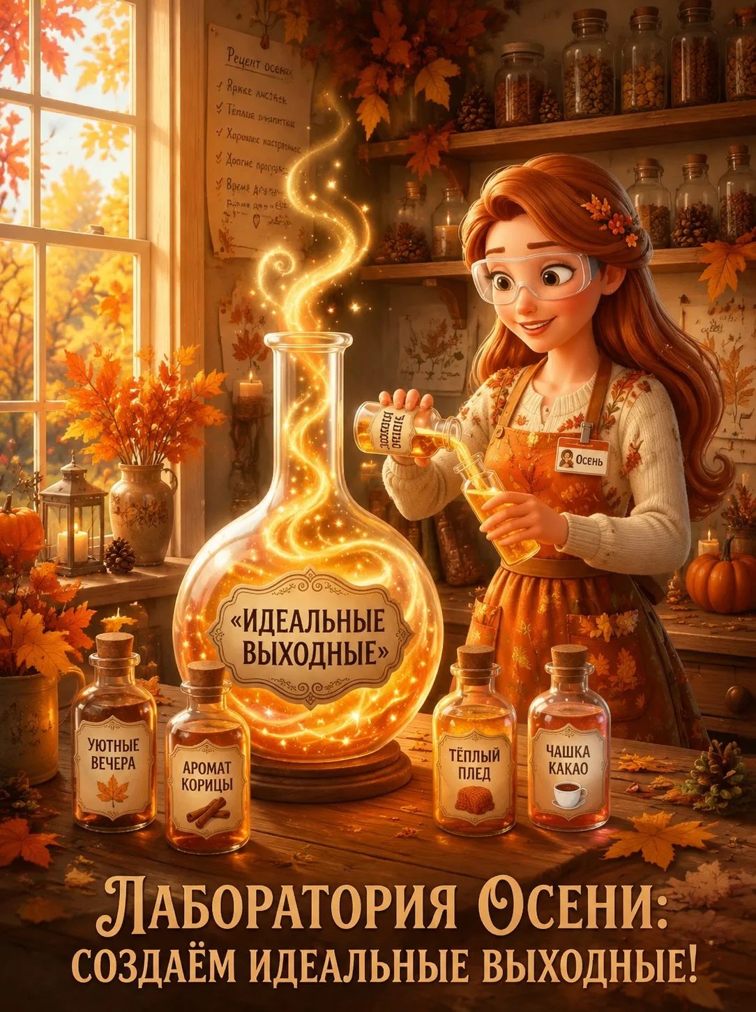 🍂 Дорогие друзья, сегодня суббота — и мы желаем вам чудесных выходных! 🍁