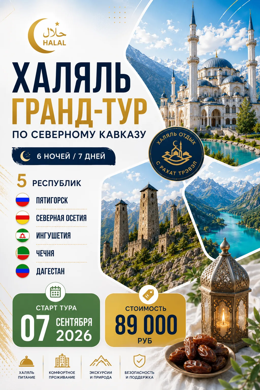 7 дней, чтобы увидеть Кавказ сердцем.