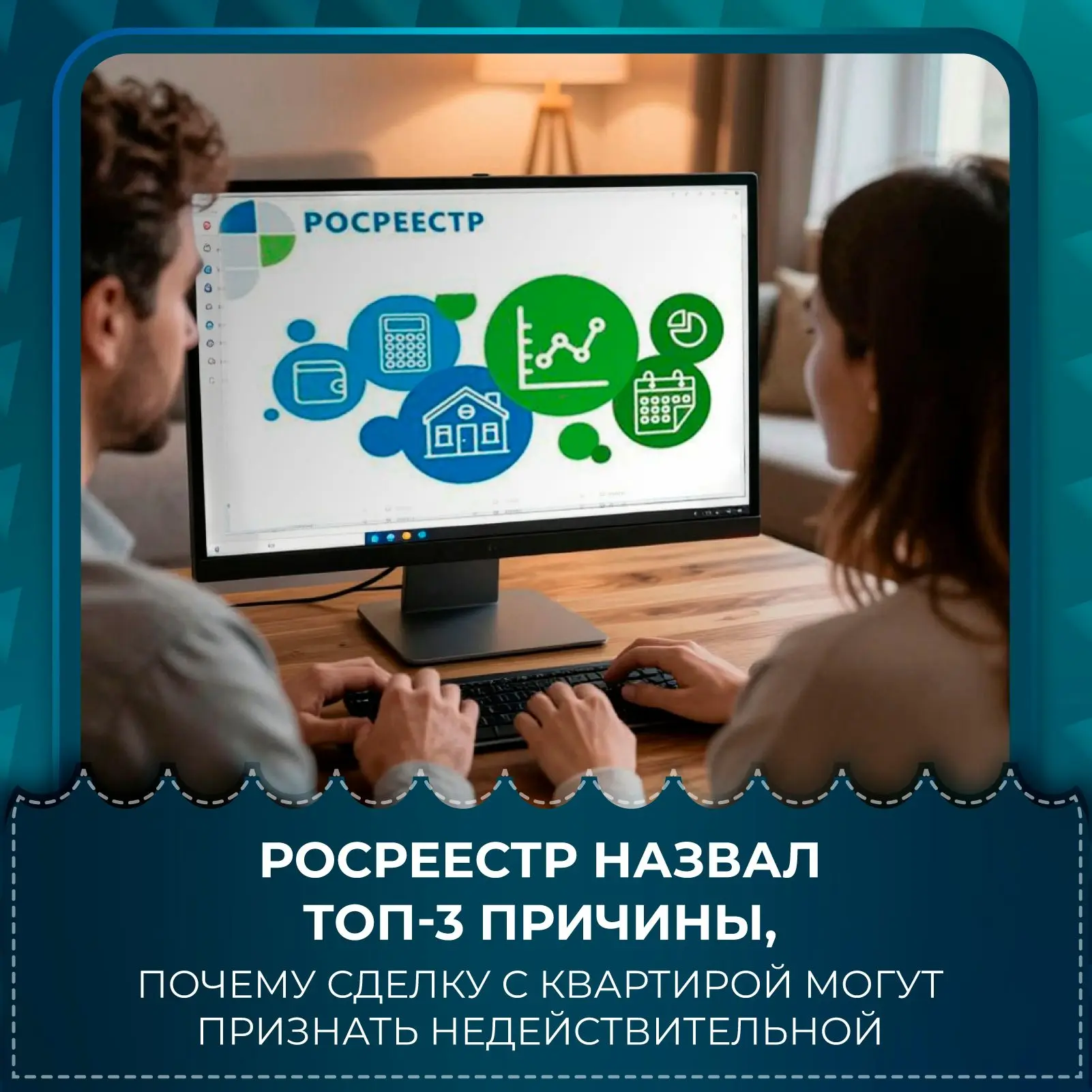 ⚖️ Росреестр назвал топ-3 причины, почему сделку с квартирой могут признать недействите...