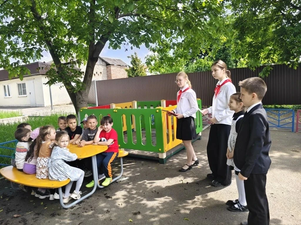 В преддверии праздника Дня славянской письменности на территории детского сада «Детство...