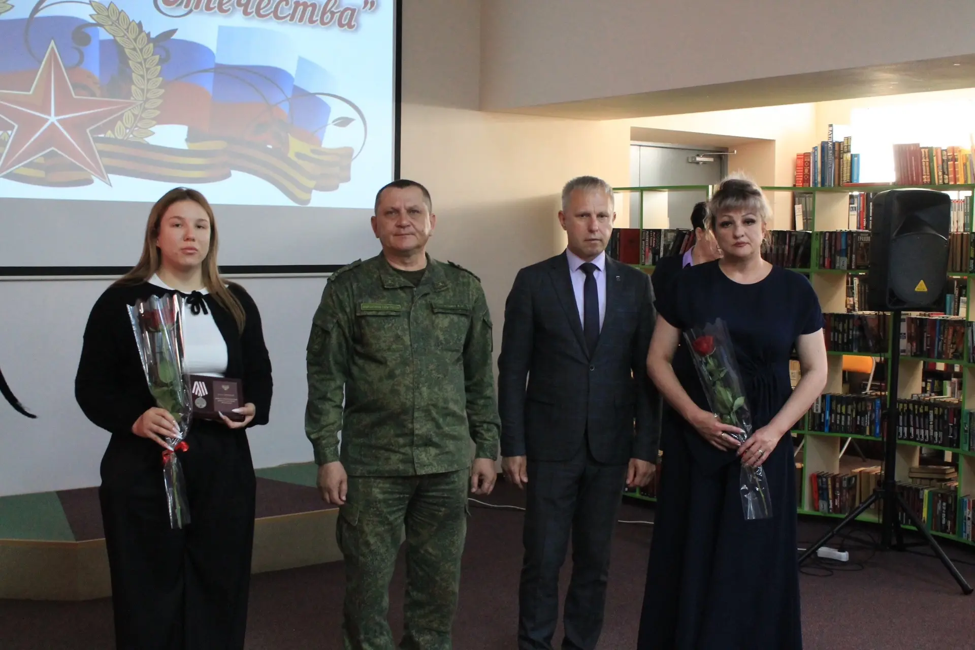 В поселке Лиман прошел вечер памяти, посвященный землякам, отдавших жизнь при исполнении воинского д