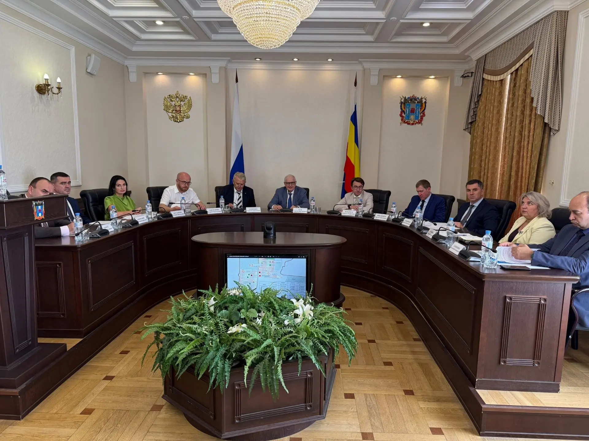 Сегодня под председательством министра строительства, архитектуры и территориального развития Ростов