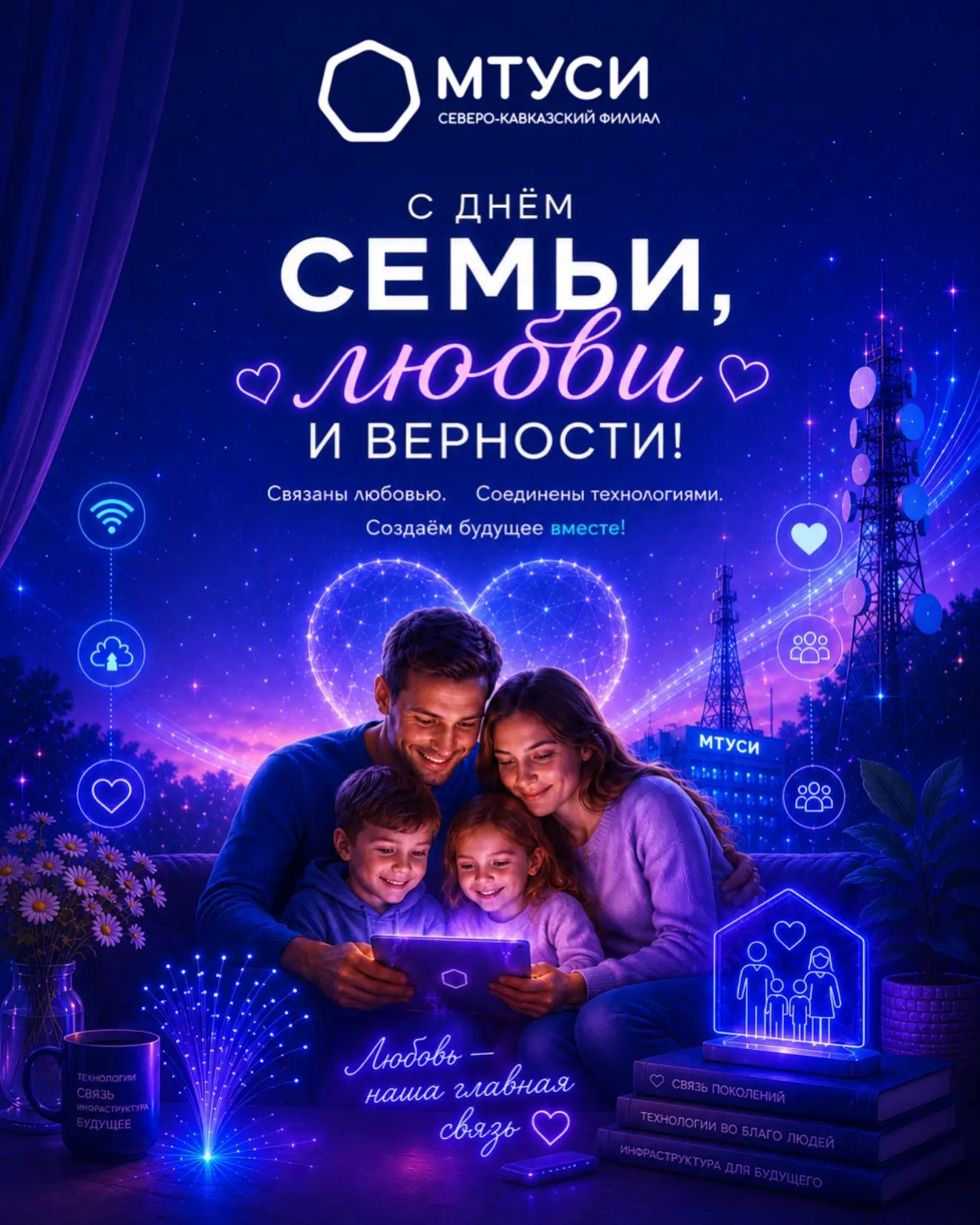 🌸 Семья — это наш самый надежный тыл и главный источник вдохновения!