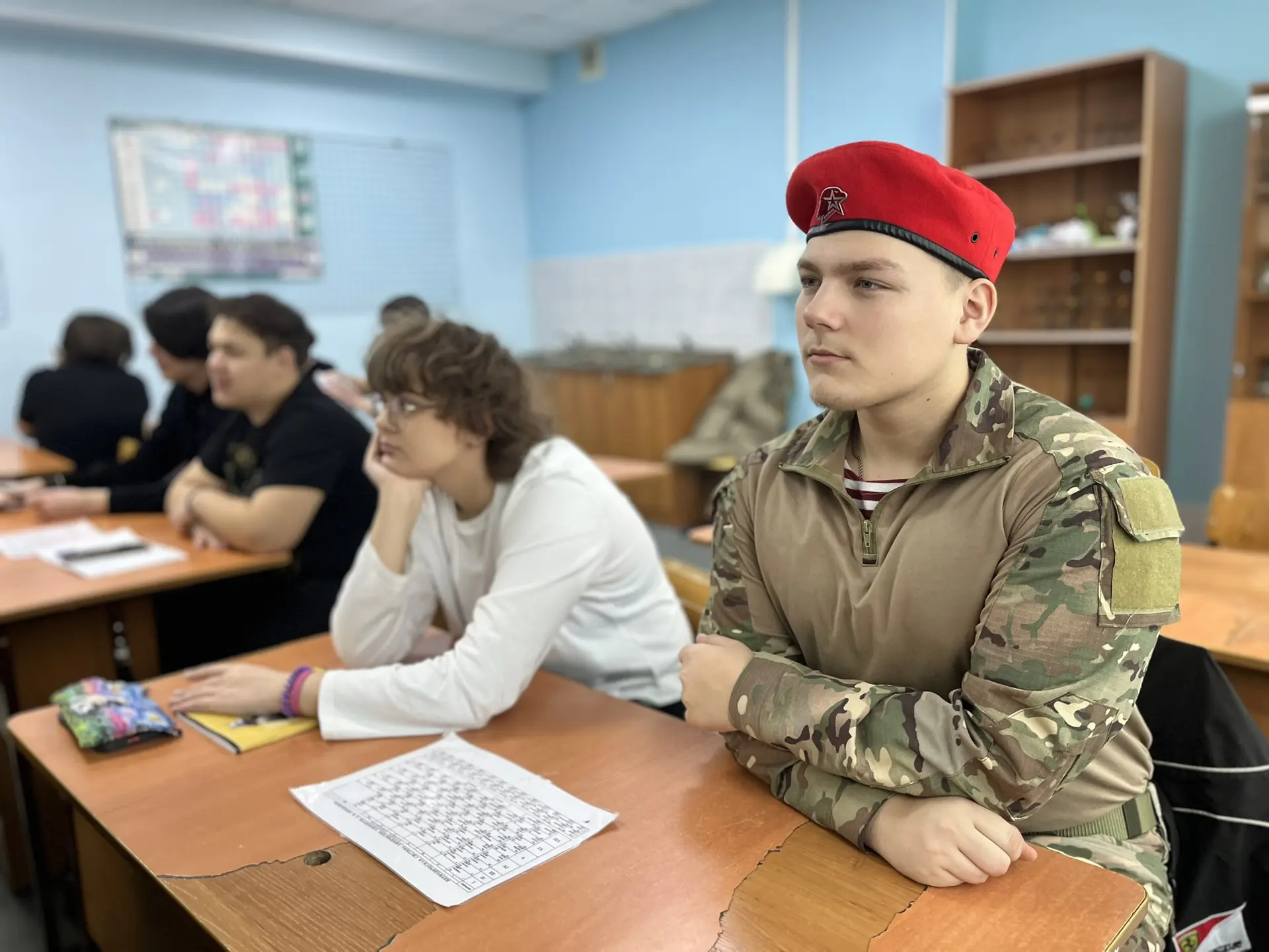🎖️В преддверии Дня защитника Отечества в лицее прошла лекция «Герои на защите Родины».  Лекция подго