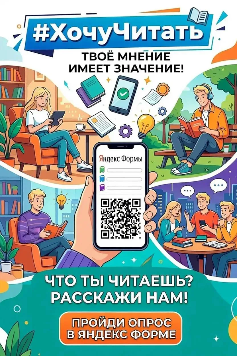 Ты сам решаешь, что читать 😎
