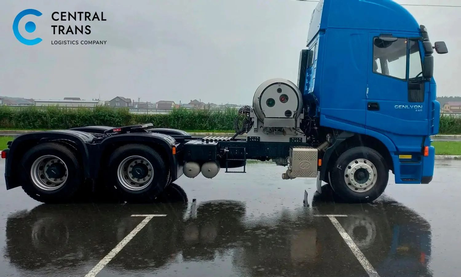 🚛Компания Central Trans организовала Перегон седельного тягача Hongyan Genlyon по напр...