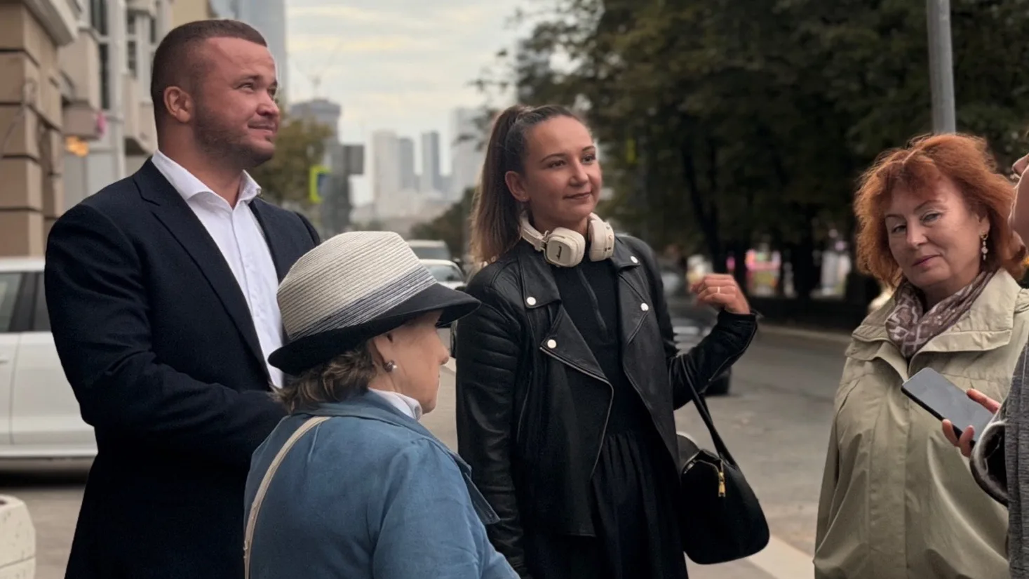 🚧 На Новом Арбате прошла встреча с жителями