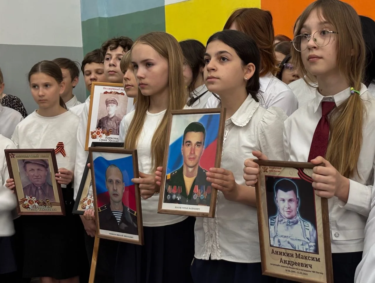 🇷🇺Линейка, посвящённая Дню Победы в Великой Отечественной войне среди 5-7 классов🇷🇺  9 мая — это не 