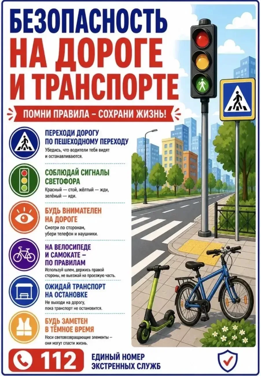 🚦 Твоя безопасность: 5 правил, которые реально спасают жизнь

Привет, ребята! Безопасность на дорог