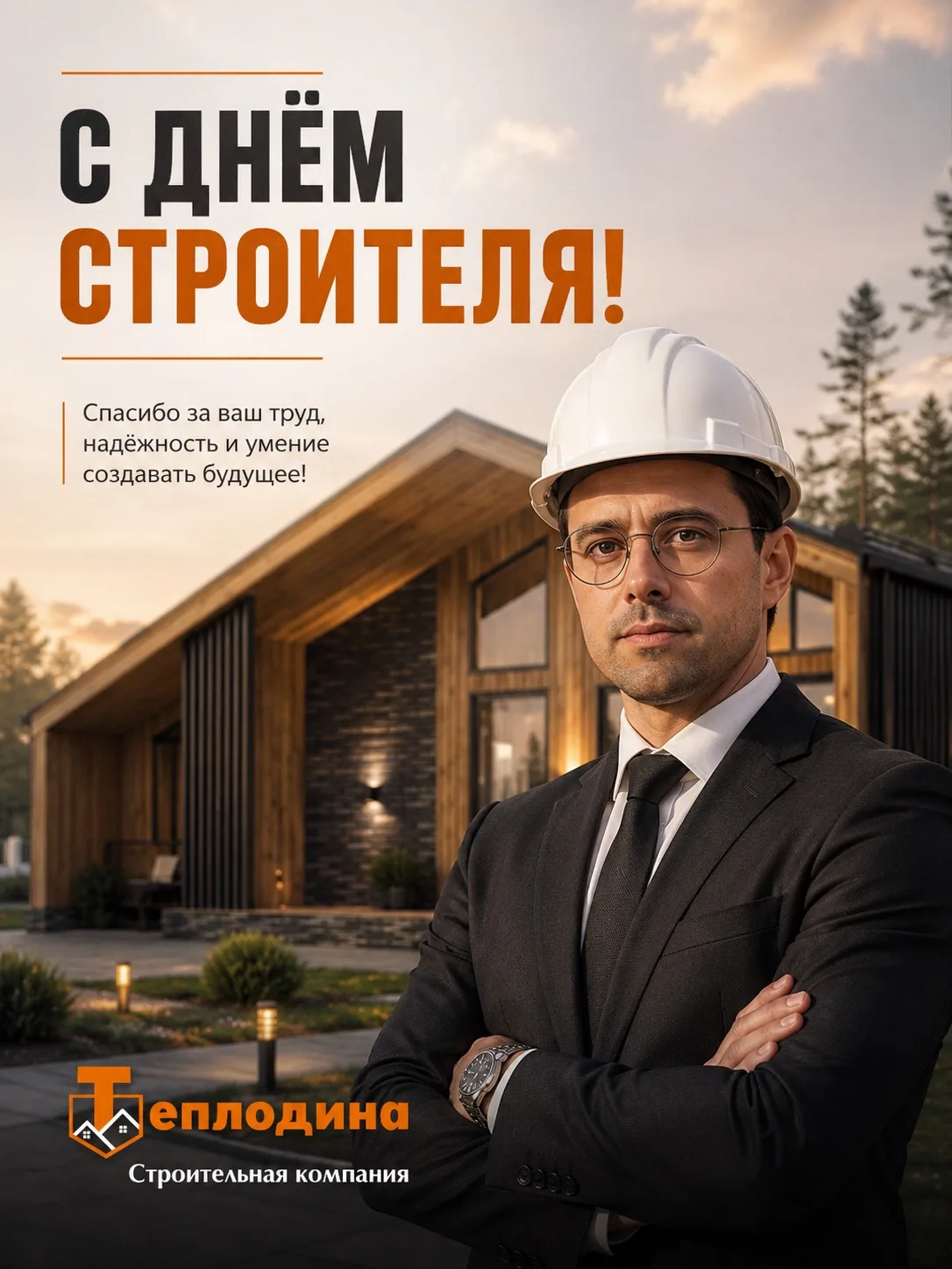 С ДНЁМ СТРОИТЕЛЯ! 🏡