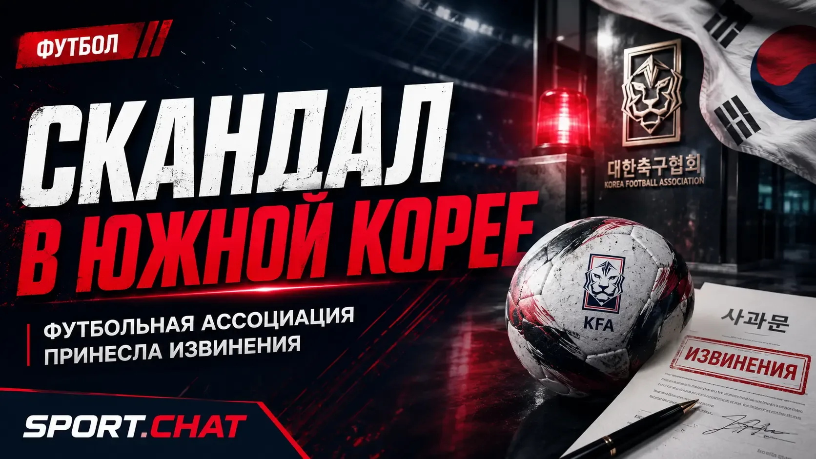 Федерация футбола Южной Кореи извинилась после скандала с «сексуальными услугами» для и...