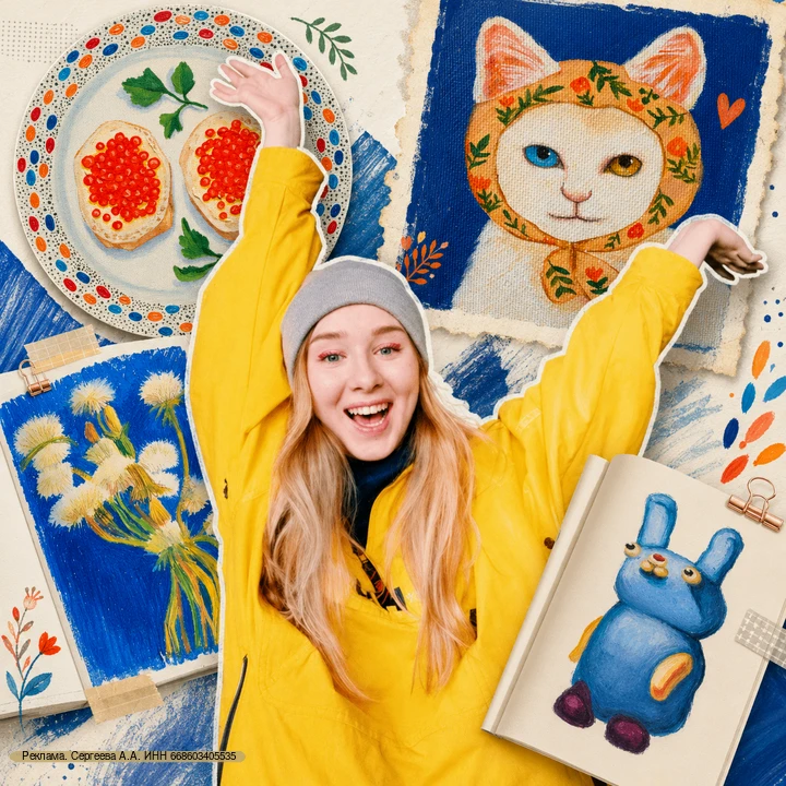 Давно хотели научиться рисовать или попробовать что-то новое? 🤩

Подписывайтесь на канал Насти, она