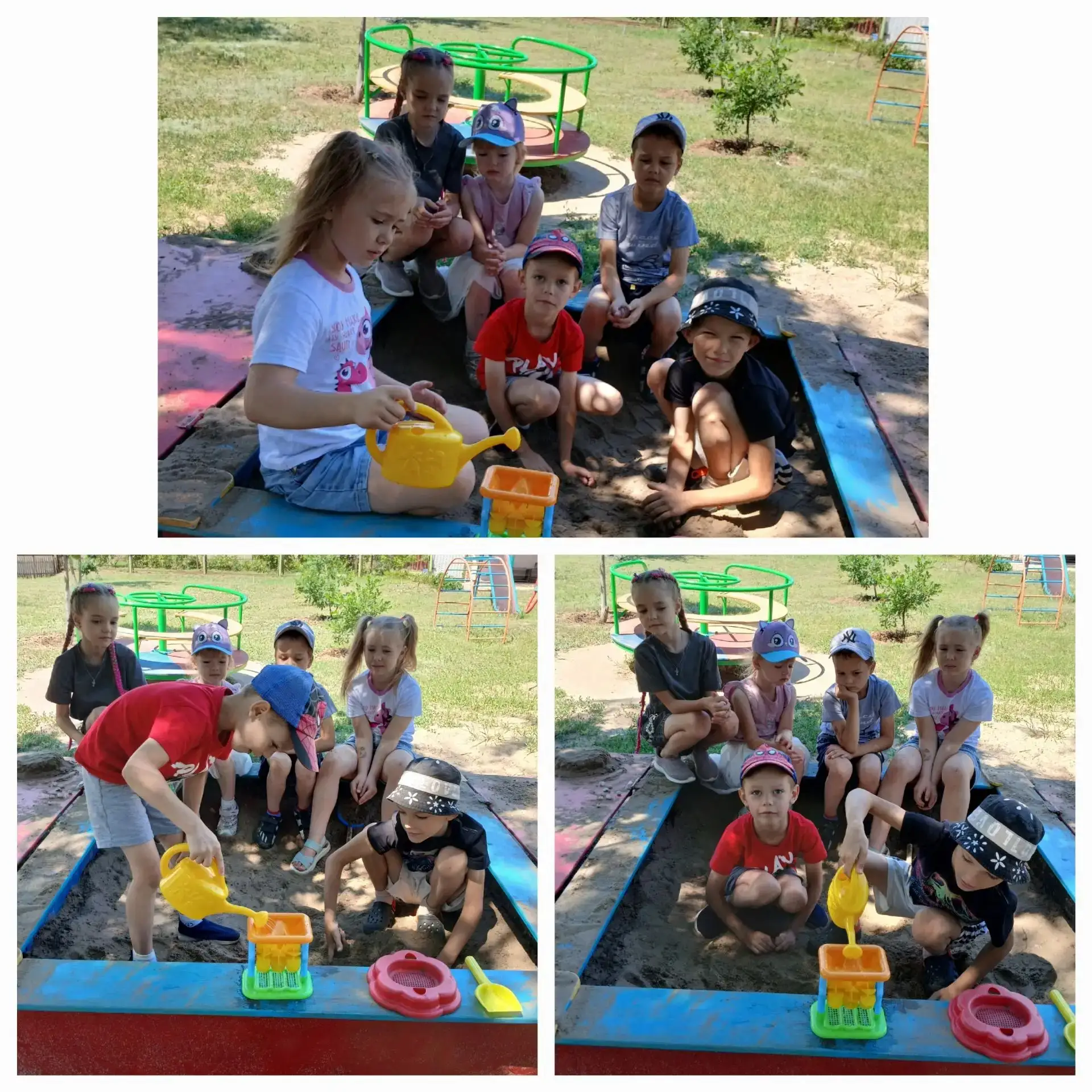 В группе "Подсолнушки" 🌻- настоящий день "Песочных фантазий".
 💫Ребята с восторгом вспоминали: сух