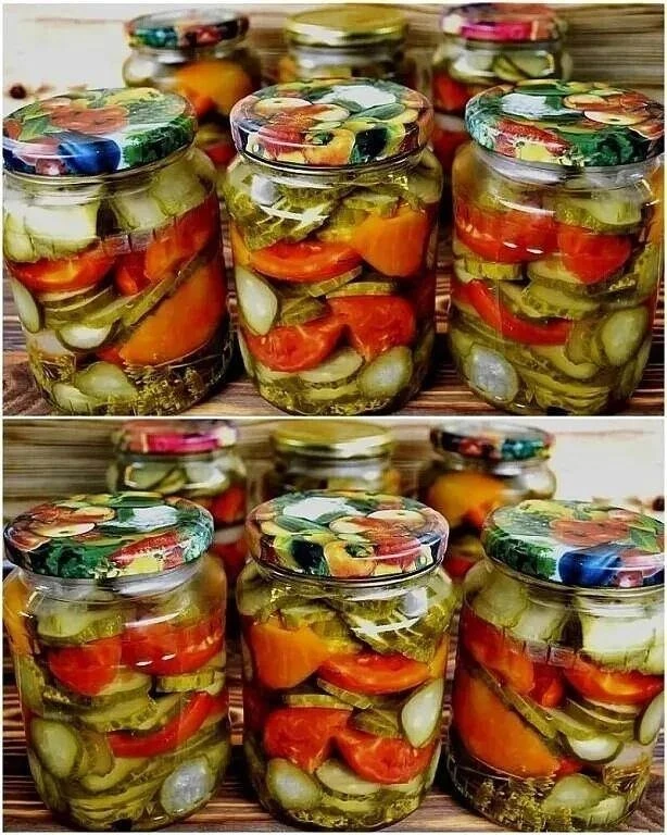САМЫЙ ВКУСНЫЙ САЛАТ ИЗ ОГУРЦОВ И ПОМИДОРОВ — ПАЛЬЧИКИ ОБЛИЖЕШЬ!