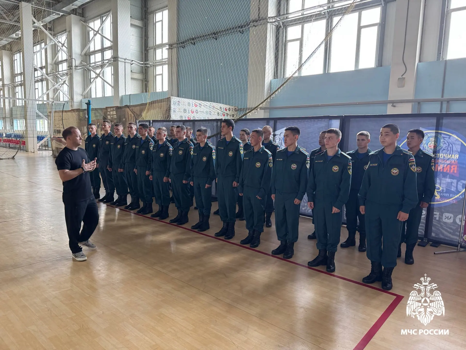 Первокурсники прибыли в расположение  академии