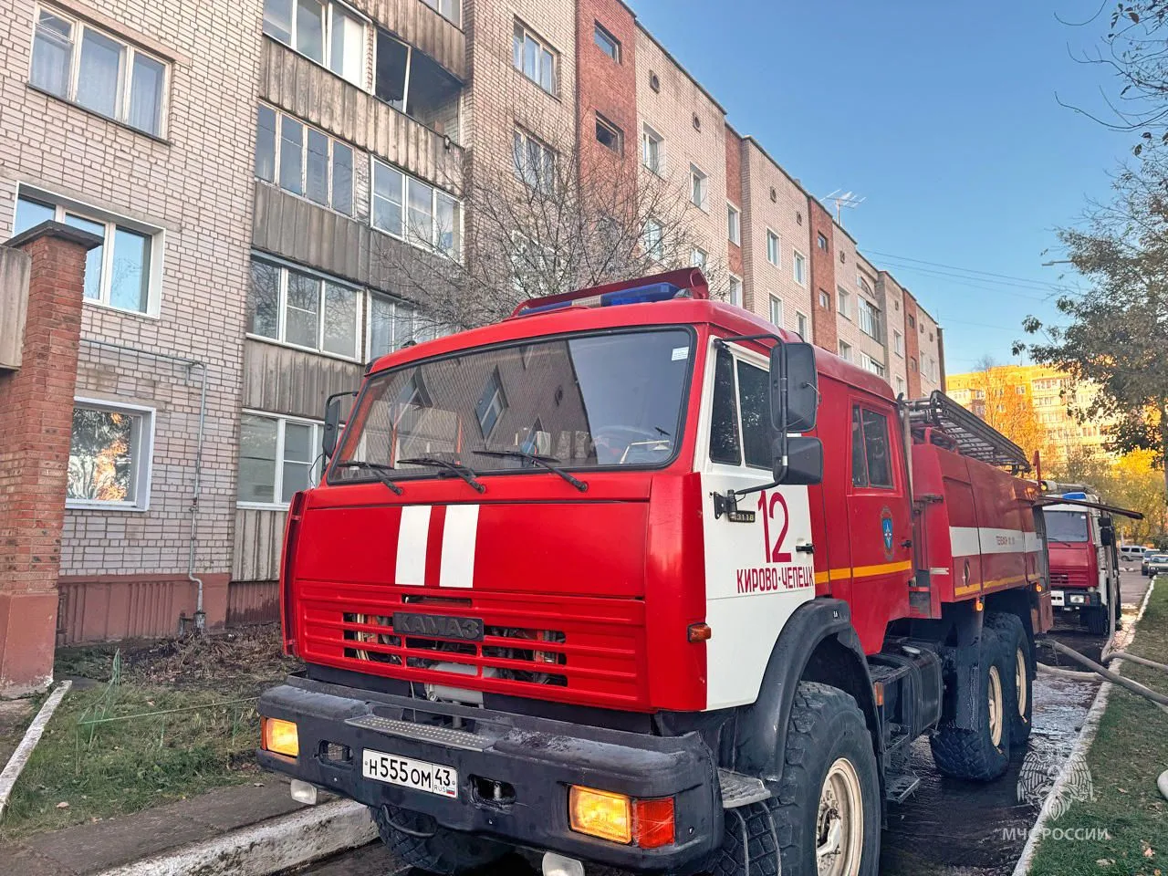 ‼️В Кирово-Чепецке устанавливают причину пожара с гибелью человека