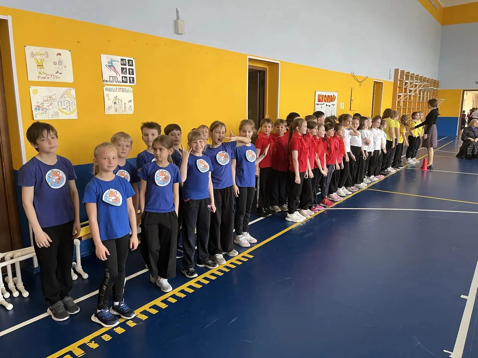 🏐Веселые старты в начальной школе ⛹️