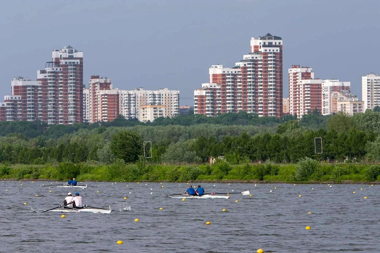 Гребной канал в Крылатском ❤
