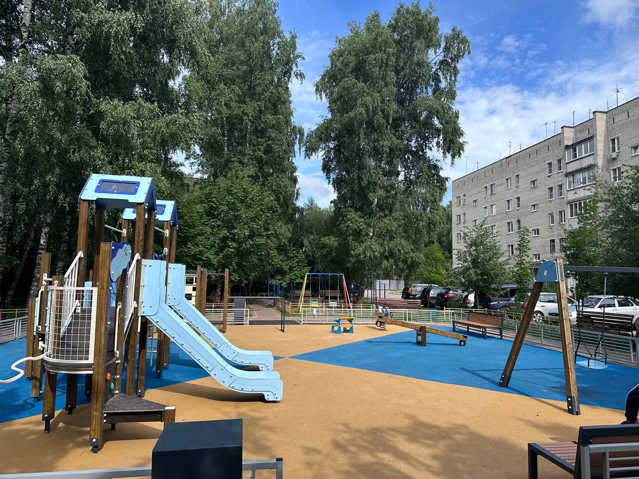 ▶️ В рамках работы по созданию комфортной и безопасной городской среды завершены работы...
