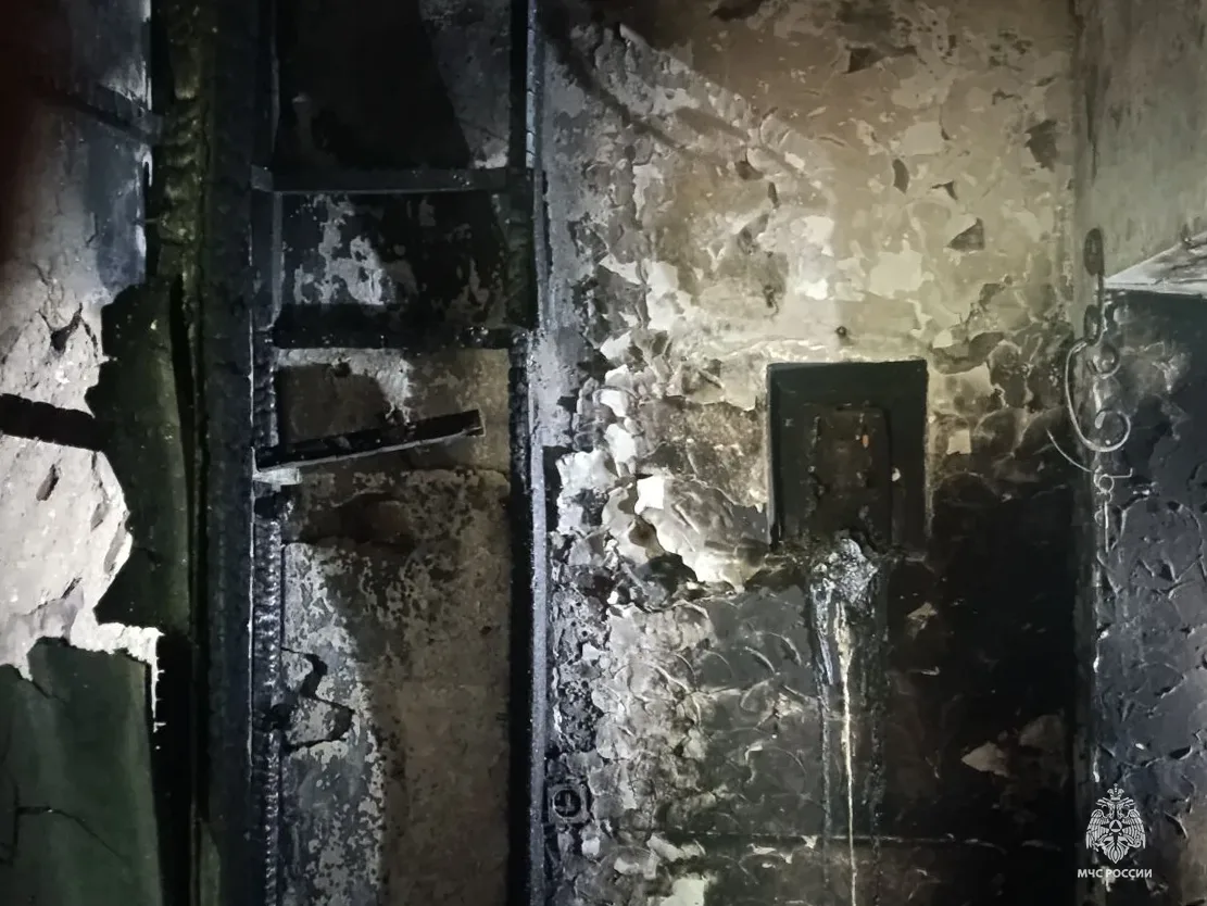❗В Мелитополе при пожаре в многоквартирном доме погибла женщина  На момент прибытия пожарно-спасател